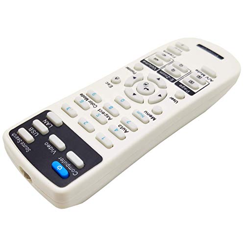 Image of 1631364 Projector Remote Control for Epson BrightLink Pro 1410Wi / 1420Wi / 1430Wi, EB-1400Wi, EB-1410Wi, EB-1420Wi, EB-1430Wi, H612A, H612B, H612C