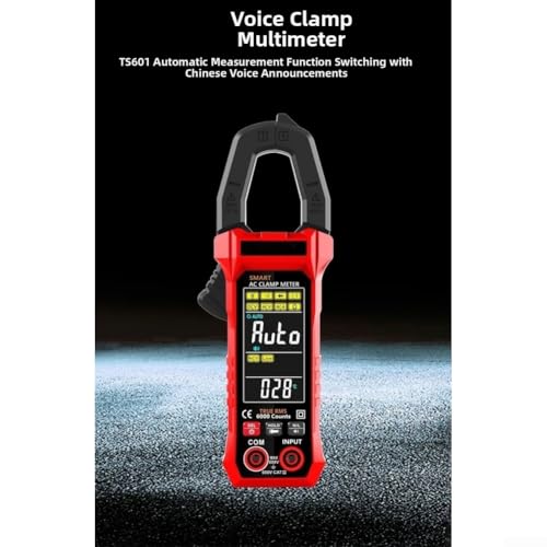 Pince multimètre numérique automatique LCD 6000 points lampe LED - 4