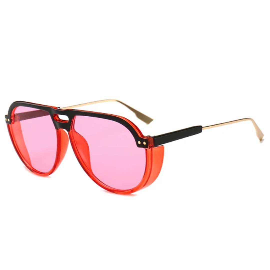 Occhiali da sole da donna, stile vintage, rotondi