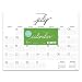 Farmhouse Script Calligraphy Large Desk Pad Monthly 2020 Calendar: July 2019 - June 2020 (Academic Year Desktop Calendar, Planning Blotter)