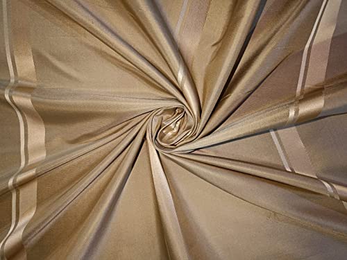 Tissu taffetas soie beige rideaux haut de gamme et robe de cérémonie