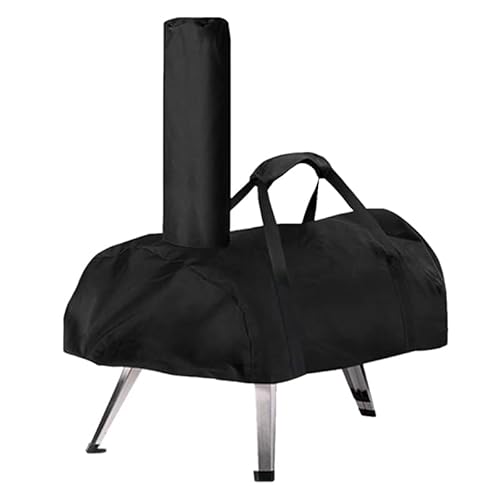 KINGARDEN Pizzaofenabdeckung für Ooni Karu 12 wasserdichtes Oxford-Gewebe, Pizzaofen-Schutzabdeckung, 81 x 42 x 64 cm, staubdicht, wetterbeständig Cover