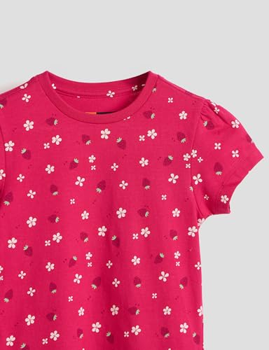 Image of Amazon Brand - Symbol Girls 100% Cotton Graphic Printed Half Sleeves Regular fit T-Shirt