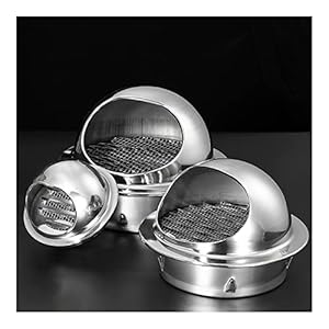 Zorhac Edelstahl Lüftungshaube Abluftventilator-Abdeckung