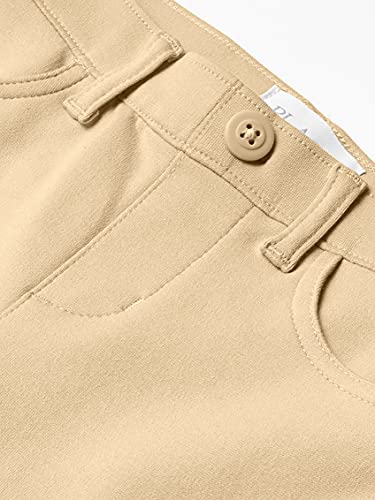 Image of The Children's Place Girl's Ponte Knit Pull On Jeggings, Sandy /Tidal, 4 slim