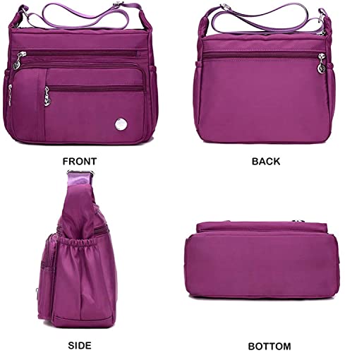 Women Shoulder Handbag Ladies Crossbody Purse Multi Pocket Tote Bag Ladies Fashion Top Handle Satchel #TOP2