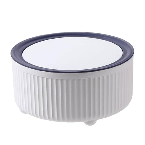 Miniatura 8 de Mini Trash can Desk Plastic Garbage can with lid Small Wastebasket pop-up lid Snack Storage Box Office Bedroom Kitchen