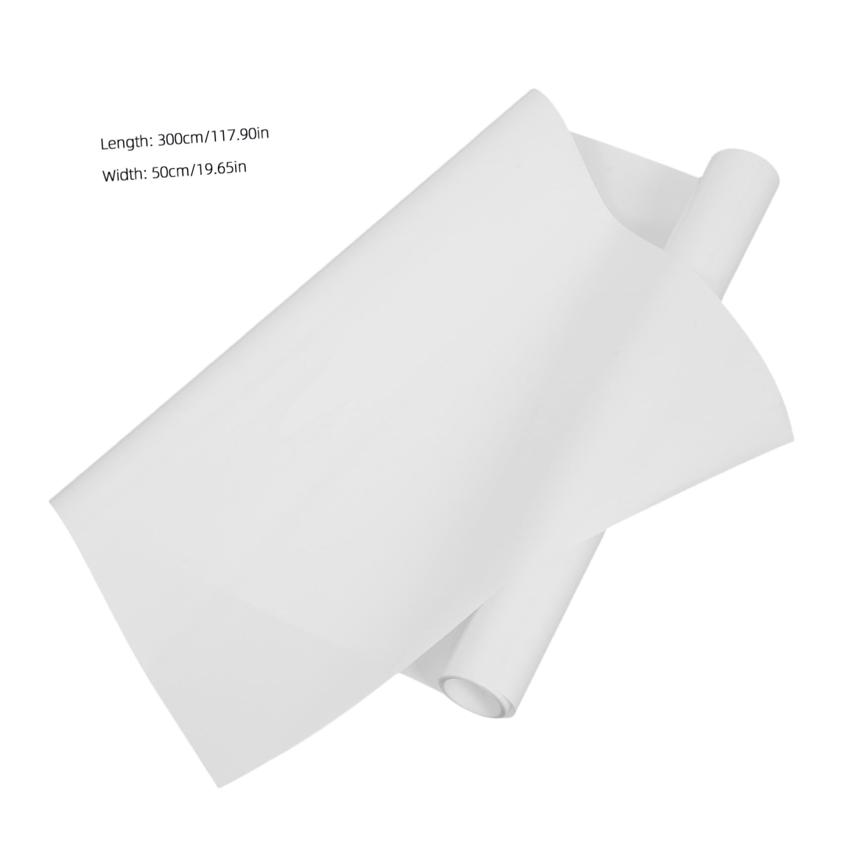 GALPADA Weiße Htv Vinyl Bügelfolie 1 Rolle für T-shirts und Hemden