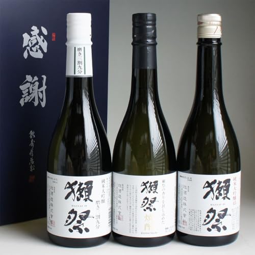 獺祭 焼酎日本酒飲み比べセット 獺祭の酒粕から生まれた焼酎と三割九分39と純米大吟醸45 720ml 計3本 感謝のギフト箱入り