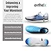 Erthe Grounding Straps for Shoes - Reliable Grounding Shoes Earthing Straps - Earthing Grounding Products Shoe Straps - Earthing Shoes Ground Straps for Grounding Gifts - Earthing Products (Pack of 4)