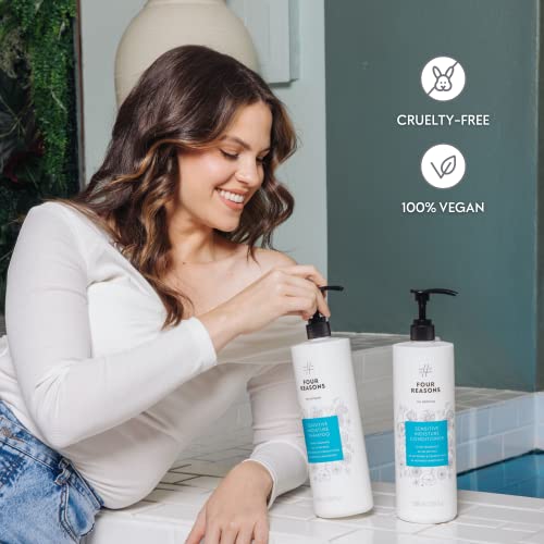 No Nothing Sensitive Moisture Shampoo Jumbo Size - Fragrance Free Shampoo - Hypoallergenic, Unscented, Moisturizing Shampoo For Sensitive Scalp And Skin - Paraben Free, Gluten Free, Hydrating Shampoo - Jumbo Size 33.8 Fl Oz #TOP3