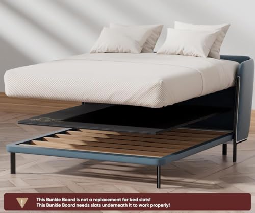 Bunkie Board Full Size 54x75- Heavy Duty Reinforced Wood Bed Boards for Under Mattress, Universal Sleeper Sofa Support Board with Anti-Sag Design for Metal Bed Frame, Platform Beds&Pull Out Couches by JASMINELOVER - Image 8