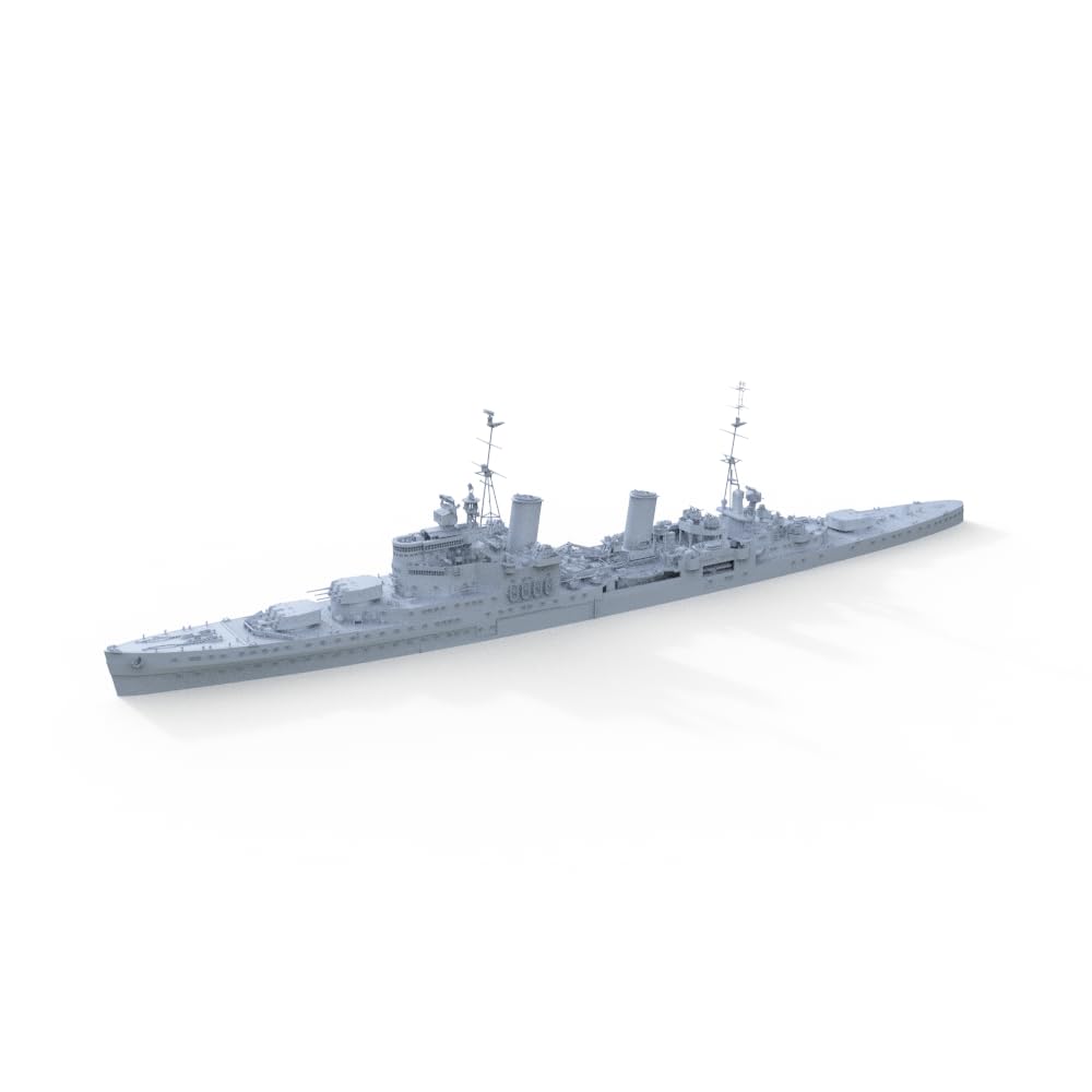 MRY-SFW 1/1200 Military Model Kit HMS Liverpool Gloucester Class Light Cruiser