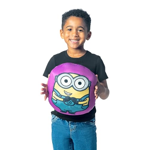 Image of Northwest Despicable Me 4 Bello Pick Me Cloud Pillow 12 inch - Minions Plush Stuffed Toy for Kids & Adults, Cartoon Character Throw Pillow, Bedroom Decor, Gift for Fans