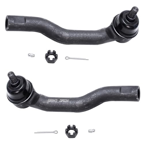 Image of Detroit Axle - 6pc Front End Control Arms Kit for 07-14 Ford Edge Lincoln MKX, 2 Lower Control Arms w /Ball Joint 2 Outer Tie Rods 2 Sway Bars 2007 2008 2009 2010 2011 2012 2013 2014 Replacement