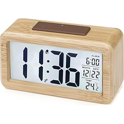aboveClock Wooden Digital Alarm Clock Cover