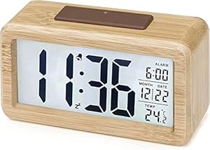 Aboveclock 1902 Digitaler Holzwecker