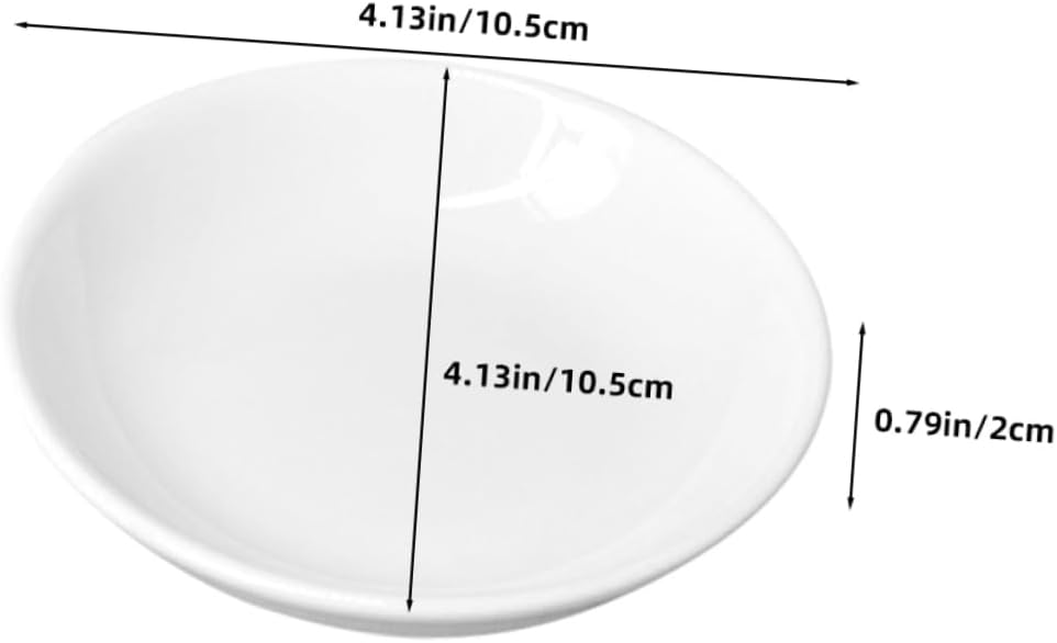 DOITOOL Durable Plastic Paint Mixing Trays for Artists 12-Piece Set White Stackable Ink Trays for Watercolor and DIY Projects