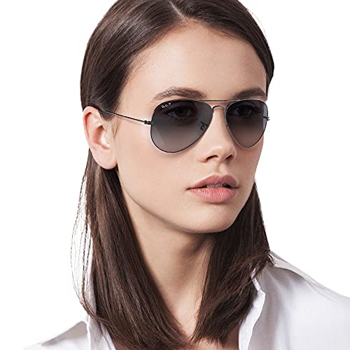 Image of Ray-Ban RB3025 Classic Polarized Aviator Sunglasses