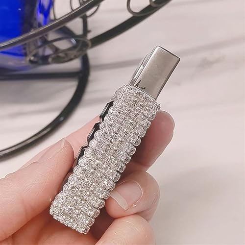 Encendedor de llama directa con brillo y incrustación de cristales miniatura 3