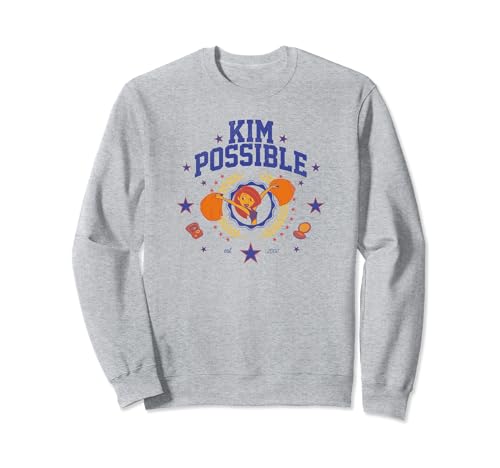 Sweat Kim Possible Disney style universitaire imprimé cheerleader