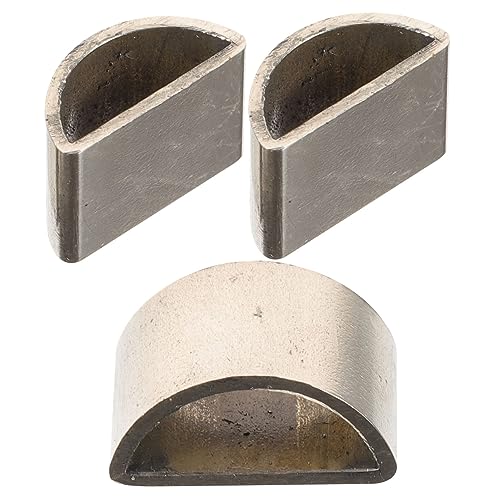 NULYLU 3個小提琴弓用配 銅製フェルール 楽器メンテナンス必需品 初心者