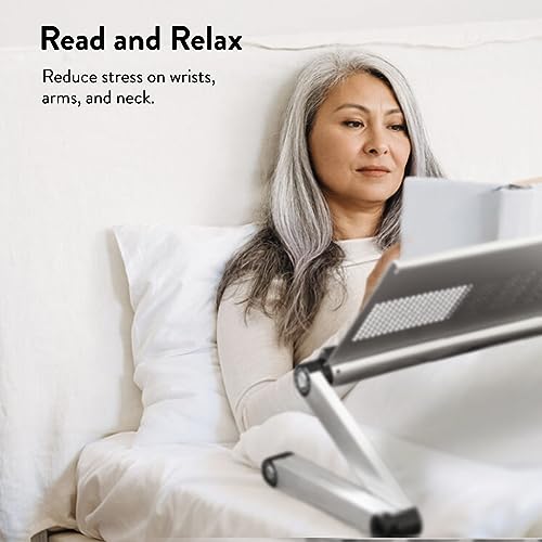 Support de lecture ergonomique hauteurs réglables pour manuel et livre - 5