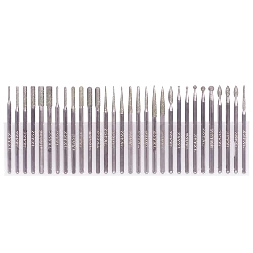 Set de 30 fresas de diamante Wolfride 2.35 mm