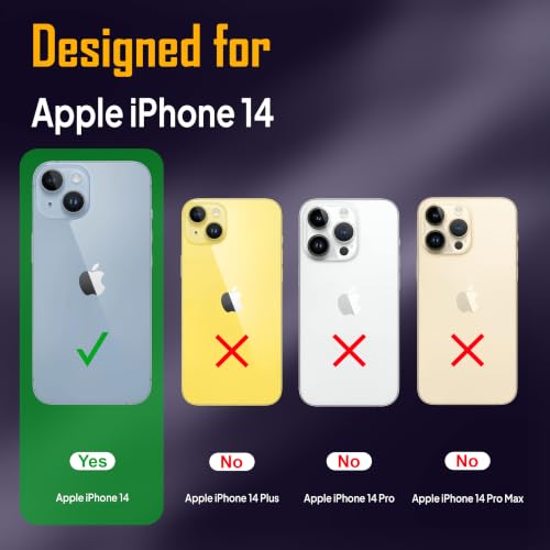 Image of ZAP CASE Paper Thin Case for iPhone 14 | Ultra-Slim 0.5 mm Back Cover | Metal Buttons | Lightweight | Matte Finish | Anti-Fingerprint | Scratch Resistant | Camera Protection | Magsafe | Orange