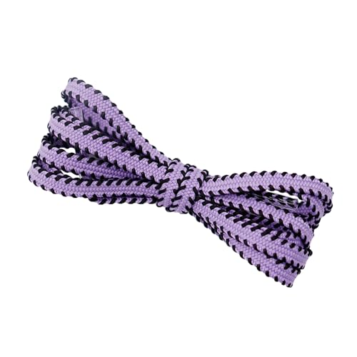 Flat Colorful Shoelaces Work Boot Laces Fashion Shoe Laces for Sneakers 2 Pairs