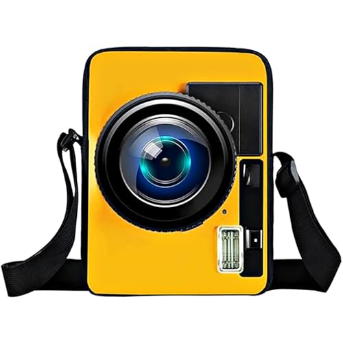 Image of QZUnique Women's Camera Shaped Casual Cross body Shoulder Handbag Purse