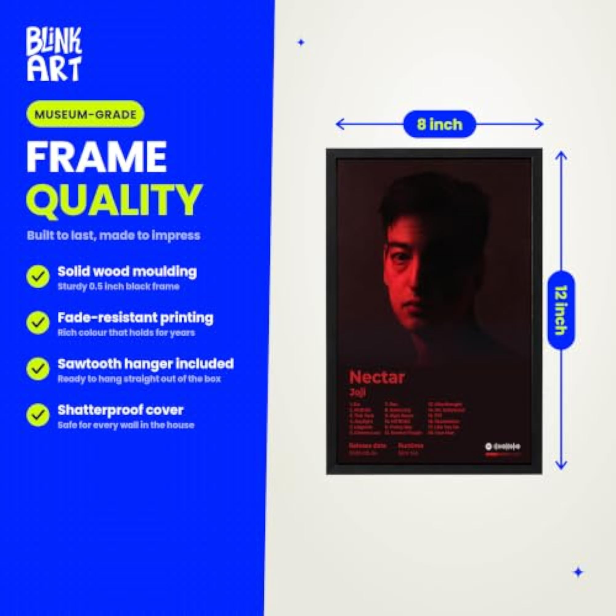 Joji Nectar Album Cover Poster Framed Wall Art