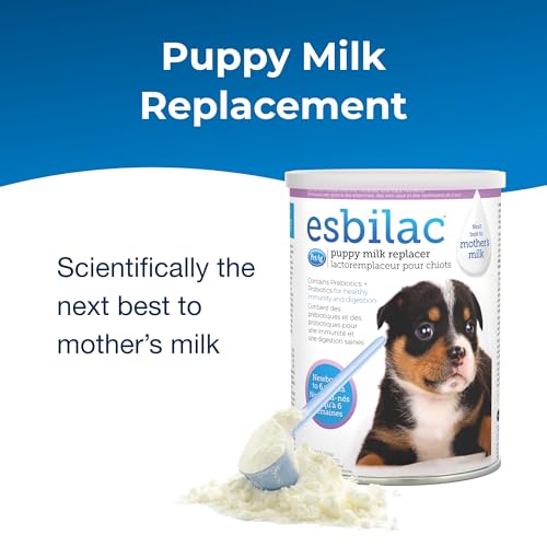 Image of Pet-Ag Esbilac Puppy Milk Replacer Powder - 12 oz - Powdered Puppy Formula with Prebiotics, Probiotics & Vitamins for Puppies Newborn to Six Weeks Old - Easy to Digest
