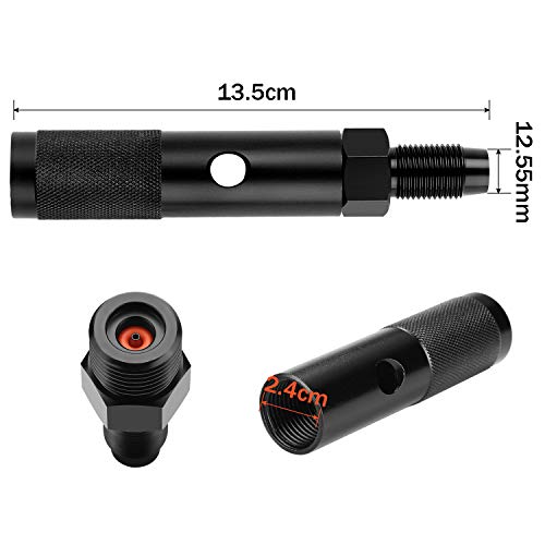 Hk Quick Change 12G Co2 Cartridge Adapter With 88G Or 90G Capsule Threads Bottle For Sig Sauer Mpx And Mcx Air Gun Rifle #TOP1