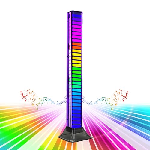 LuminKing 3D LED Bar - Sound Activated Bar Syncs with Music