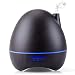 Diffuser, ESEOE Colorful Wood Gain Diffuser for Essential Oils,Aroma Essential Oil Diffuser with Adjustable Mist Mode,Auto Off Ultrasonic Diffuser for Home Office(Lasting 8-10/h) (300ML)