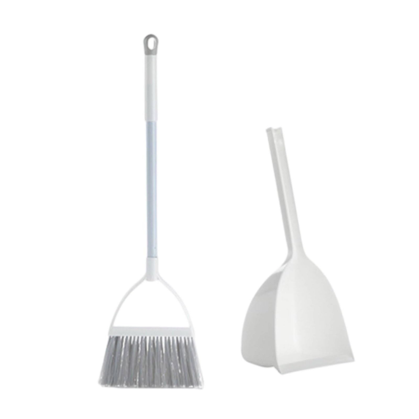 F Fityle Escoba Infantil con Recogedor Kit de Aseo para Niños Cepillo de Mano y Pala Sencilla PP Ligero de Fácil Manejo Diseño Elegante Estilo Japonés Impulsa, Color to 3