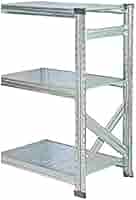 メタルシステム3段（奥行40cm） W677xH917 メタルシステム3段（奥行40cm）W1127 Hさ917cm METALSISTEM