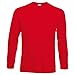 fruit-of-the-loom-camiseta-basica-de-manga-larga-para-hombre-calidad-precio-grande-l-rojo