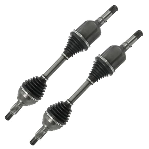 Image of Detroit Axle - Front CV Axles for Chevy Malibu Impala Buick LaCrosse Regal Allure Cadillac XTS, Complete CV Axle Shafts Assembly Replacement