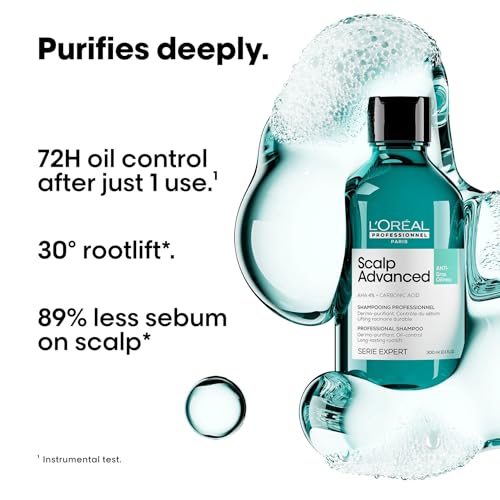 Shampooing détox L'Oréal Scalp Advanced fraîcheur durable - 3