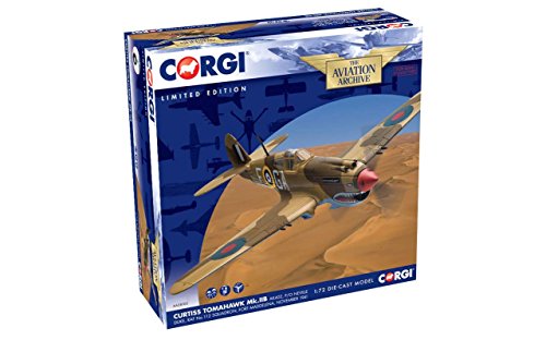 Corgi Aa28103 Curtiss Tomahawk IIB Ak402 P/O Neville Duke RAF N ° 112 Squadron Modèle