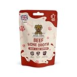 True Dog Beef Bone Broth Powder, 100% Pure Broth Protein Powder for Cats & Dogs | Joint, Digestion & Gut support | Makes 2ltrs | High in Type II Collagen | 20 Servings 60g