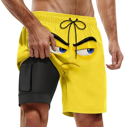 Boxer de bain XXXL lavable conçu pour le confort des hommes forts