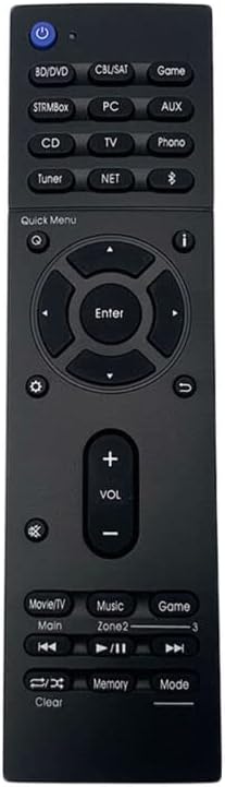 Replacement Remote Control Replace for TV/Audio/Projector for Integra RC-913R DRX-R1 DRX-2 DRX-R1.1 Audio/Video Receiver