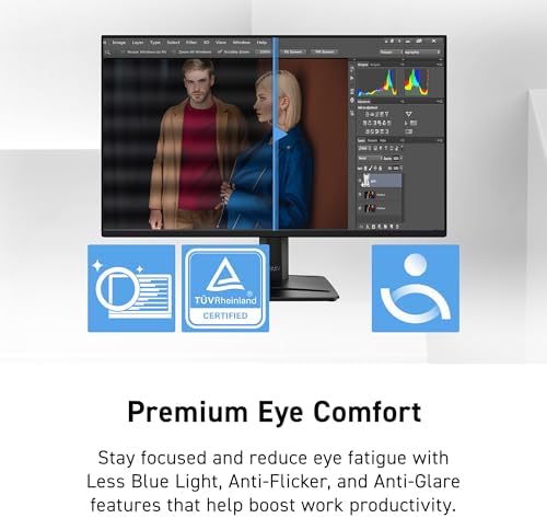 msi PRO MP225 E12VL, 22-inch1920 x 1080 (FHD) Computer Monitor, 120Hz, Adaptive-Sync, HDMI, Video Port, VESA Mountable, Tilt, 1ms, Black — view 5
