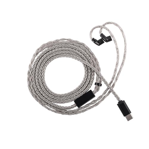 Câble de mise à niveau IEMs Tripowin Zonie Type-C à 2 broches encastrées de 1,25m