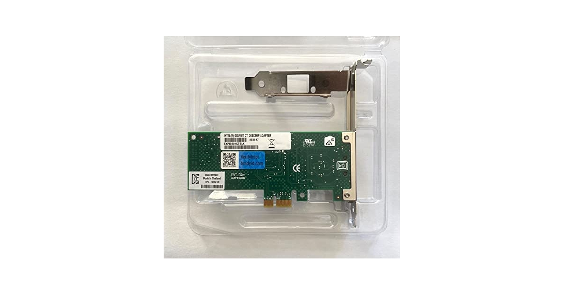 【新品未使用】Intel Gigabit CT Desktop Adapter Amazon.com: Intel EXPI9301CT Gigabit Ct Pci-E Desktop