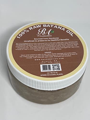 RA COSMETICS 100% Natural Batana Hair Oil 8 oz
