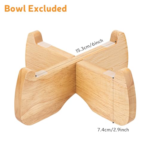 image for GUWINA Elevated Cat Bowl Stand, 6.1